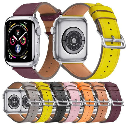 Leather Replacement Watch Band Small For Apple Watch 40mm