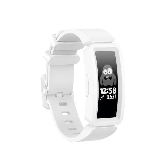 Adjustable Silicone Watch Band For Fitbit Inspire HR Black