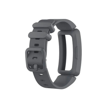 Adjustable Silicone Watch Band For Fitbit Inspire HR Black