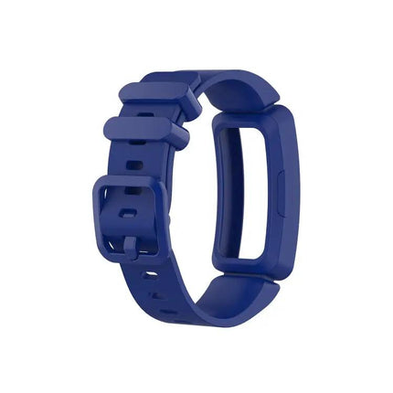 Adjustable Silicone Watch Band For Fitbit Inspire HR Black