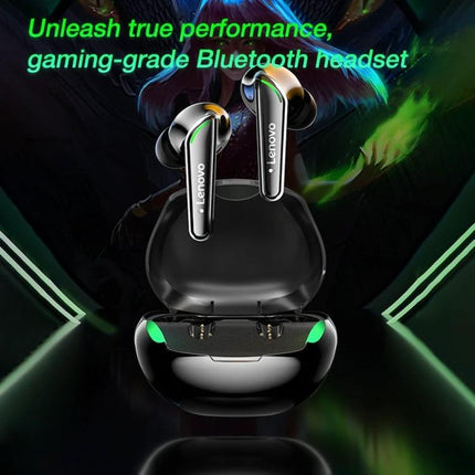 Lenovo Wireless Earbuds For Daily Commutes And Calls black XT92 TWS with charging case, Bluetooth 5.1, noise reduction for clear calls