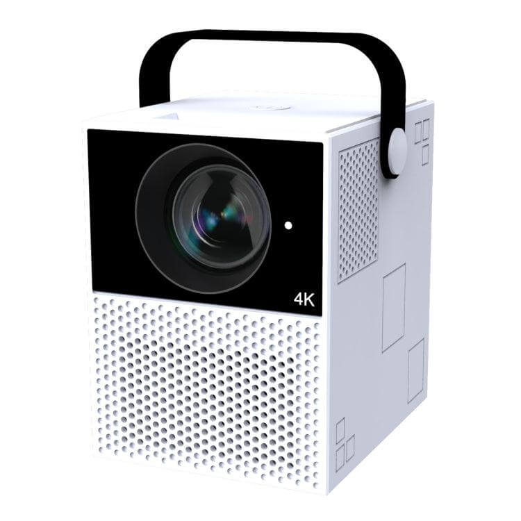 WEJOY Y2 1080P Portable LED Projector with Battery and Android 9.0, 100 ANSI Lumens, Touch Control, 2GB RAM & 16GB Storage