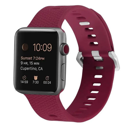 Silicone Replacement Strap Apple Watch 38/40/41/42/44/45mm