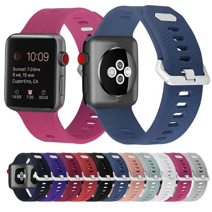 Silicone Replacement Strap Apple Watch 38/40/41/42/44/45mm