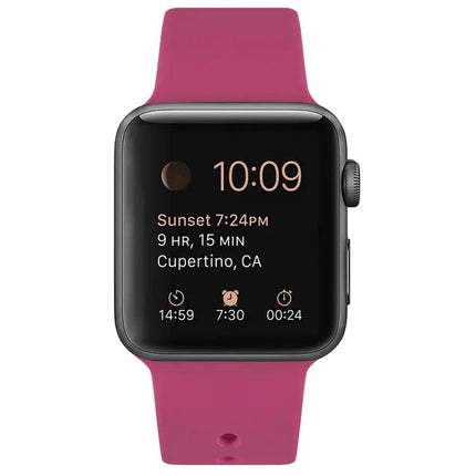 Silicone Replacement Strap For Apple Watch 38/40/41mm