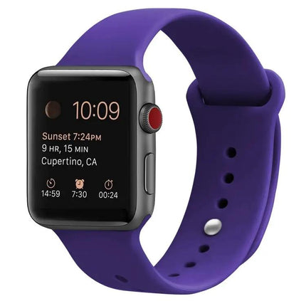 Silicone Replacement Strap For Apple Watch 38/40/41mm