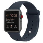 7 41mm / 6 & SE & 5 & 4 40mm / 3 & 2 & 1 38mm / Midnight Blue