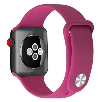 Silicone Replacement Strap For Apple Watch 38 40 42 44 45mm