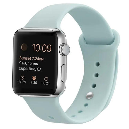 Silicone Replacement Strap For Apple Watch 38 40 42 44 45mm