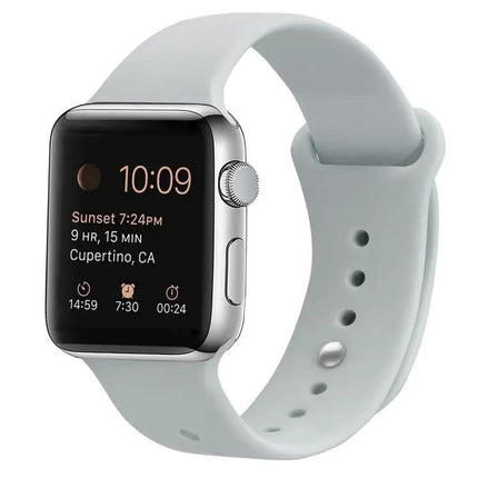 Silicone Replacement Strap For Apple Watch 38 40 42 44 45mm