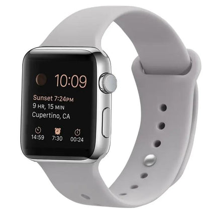 Silicone Replacement Strap For Apple Watch 38 40 42 44 45mm
