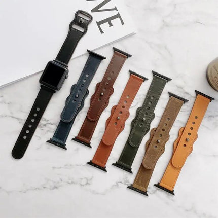 Apple Watch Leather Replacement Band 38/40/41/42/44/45mm