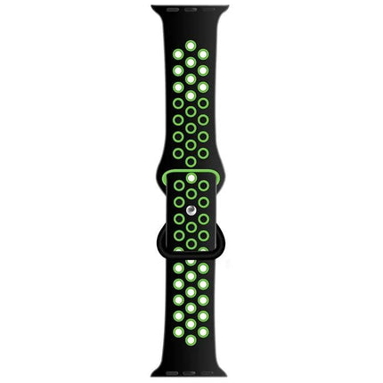 Dual Tone Silicone Apple Watch Strap Adjustable 38/40/41mm