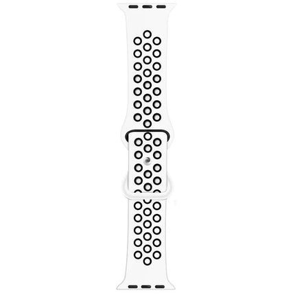 Butterfly Buckle Dual-Tone Liquid Silicone Apple Watch Band
