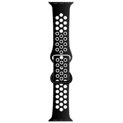 Butterfly Buckle Dual-Tone Liquid Silicone Apple Watch Band