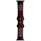 7 45mm / 6 & SE & 5 & 4 44mm / 3 & 2 & 1 42mm / Black+Crimson