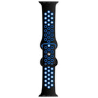 7 45mm / 6 & SE & 5 & 4 44mm / 3 & 2 & 1 42mm / Black+Sky Blue