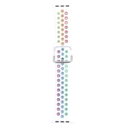 Silicone Replacement Watch Band With Metal Buckle 41/40/38mm
