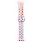 7 41mm / 6 & SE & 5 & 4 40mm / 3 & 2 & 1 38mm / Pink+Colorful