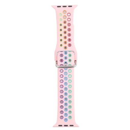 Silicone Replacement Watch Band With Metal Buckle 41/40/38mm