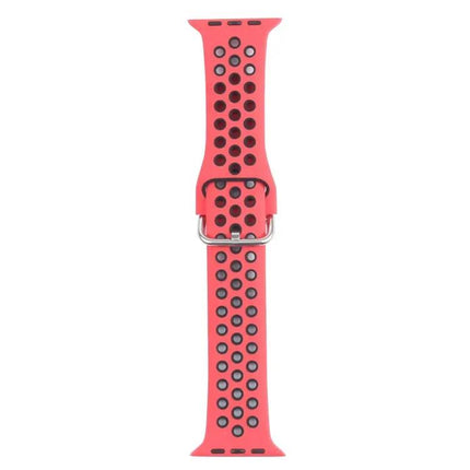 Silicone Apple Watch Band Metal Buckle 42/44/45mm Strap