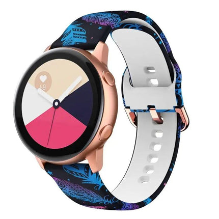 Silicone Replacement Strap Samsung Galaxy Watch 46mm 22mm