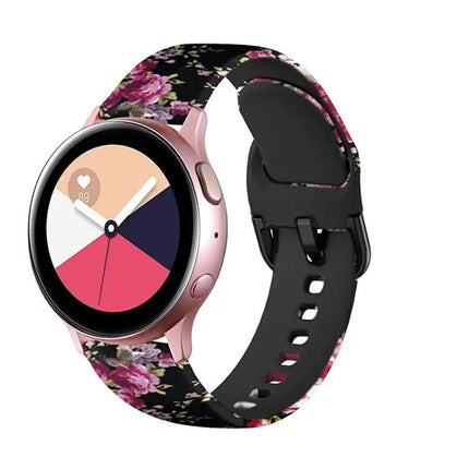 Silicone Replacement Strap Samsung Galaxy Watch 46mm 22mm