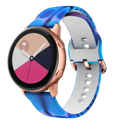 Silicone Replacement Strap Samsung Galaxy Watch 46mm 22mm