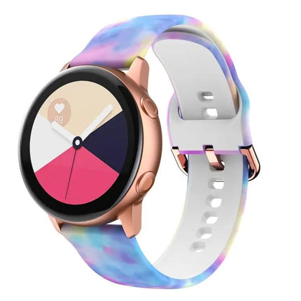Silicone Replacement Strap Samsung Galaxy Watch 46mm 22mm
