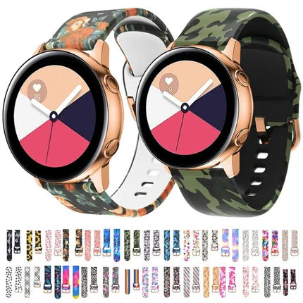 Silicone Replacement Strap Samsung Galaxy Watch 46mm 22mm