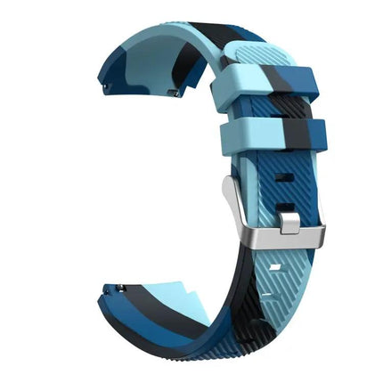 Twill Camouflage Silicone Watch Strap For Samsung Gear S3