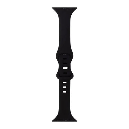 Slim Silicone 8 Buckle Replacement Strap For Apple Watch