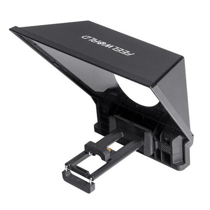 FEELWORLD TP2 Portable Teleprompter for SLR Video Recording compact foldable teleprompter with 70/30 glass and smartphone/camera mount