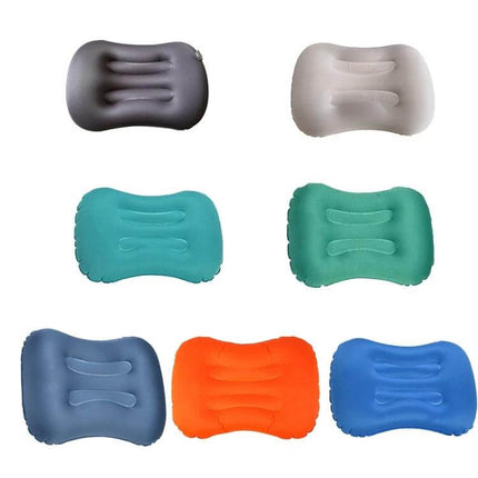 Outdoor Camping Inflatable Nap Waist Pillow For Travel, U-shaped compact inflatable travel pillow for camping, backpacking, hiking