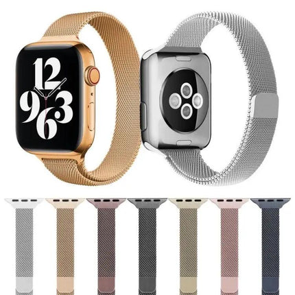 Milanese Loop Stainless Steel Band For Apple Watch 38-45mm