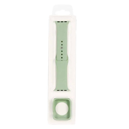 Silicone Strap And Protective Case Set For Apple Watch 38mm