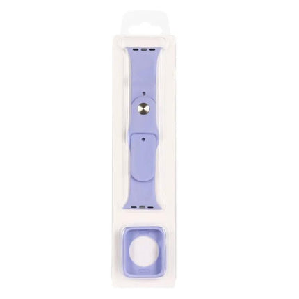 Silicone Strap And Protective Case For Apple Watch 42mm