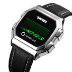 Leather Strap Version / Silver