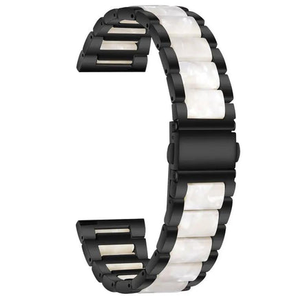 Steel Resin Three-Bead Watch Band 20mm for Samsung
