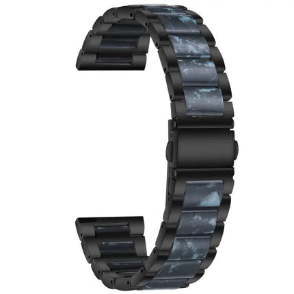 Steel Resin Three-Bead Watch Band 20mm for Samsung