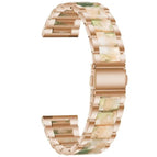 For Samsung Smart Watch 20mm / Rose Gold Pink Green