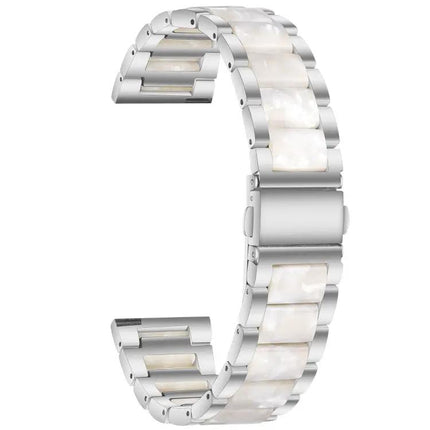 Steel Resin Three-Bead Watch Band 20mm for Samsung