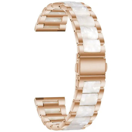 22mm Three-Bead Steel Resin Replacement Watch Strap Samsung