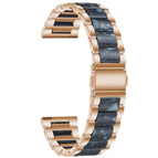 For Samsung Smart Watch 22mm / Rose Gold Blue