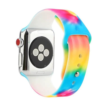 Silicone Replacement Watch Band For Apple Watch 38-45mm