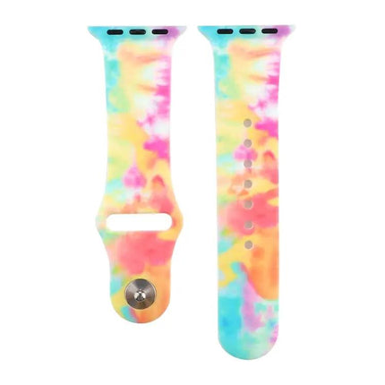 Silicone Replacement Watch Band For Apple Watch 38-45mm