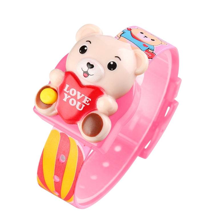 SKMEI 1748 Cartoon Love-heart Bear LED Digital Watch for Kids