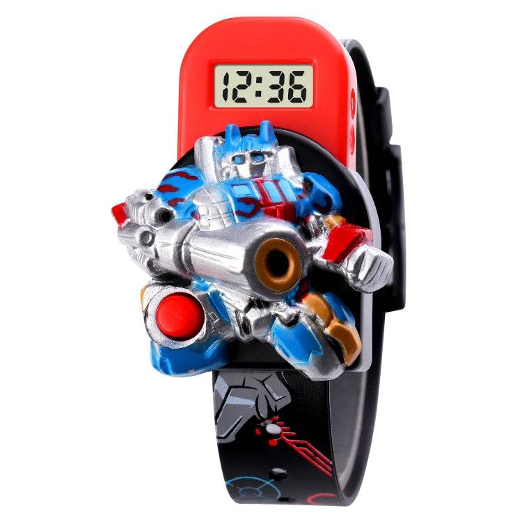 SKMEI 1750 Cartoon Robot LED Digital Watch for Kids Fun