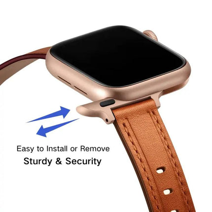 Starry Sky Leather Replacement Strap for Apple Watch