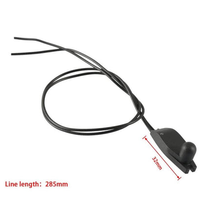 Peugeot Car External Temperature Sensor 6445F9 Replacement black ABS external temp sensor with 285mm cable for HVAC accuracy